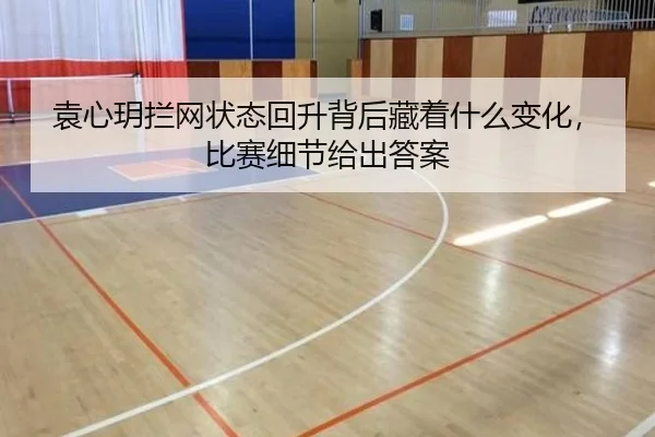 袁心玥拦网状态回升背后藏着什么变化，比赛细节给出答案
